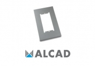 ALCAD MAR-901 Generic cover frame for double entrance panel