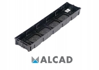 ALCAD CMO-018 Εντοιχιζόμενο κουτί για 15 ή 16 σειρές