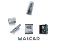 ALCAD KAS-47001 Ψηφιακό Kit θυροτηλεφώνου με ένα μονό μπουτόν, Σύστημα 2 καλωδιών BUS, 1 διαμερίσματος
