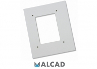 ALCAD MAE-101 Cover frame for telephone. Dimensions: 125x275 mm