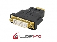 CYBERPRO CP-DH04  HDMI Male - DVI-I (DL) Female
