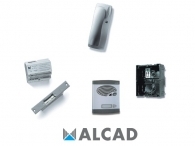 ALCAD KAS-41001 Kit for single push-button, with 4+N call system
