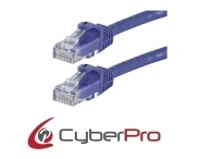 CYBERPRO UTP Cable Cat6 blue 0.5m