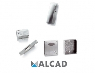 ALCAD KAS-67001 Ψηφιακό αντιβανδαλιστικό Kit θυροτηλεφώνου με ένα μονό μπουτόν σύστημα 2 καλωδίων ,2 διαμερισμάτων
