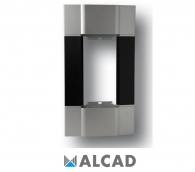 ALCAD MAR-511 Προέκταση πλαισίου iBLACK για μονό πάνελ 3 ή 4 ορόφους