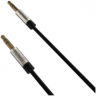 YENKEE YCA 202 BSR AUDIO AUX STEREO CABLE 3.5 male to 3.5 male 2m