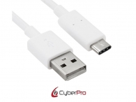 CYBERPRO CP-CU3110 Cable USB-C male - USB-A v2.0 male 1m